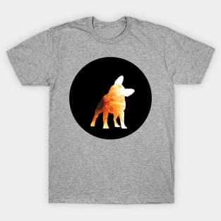 French Bulldog - Sunflower Silhouette T-Shirt